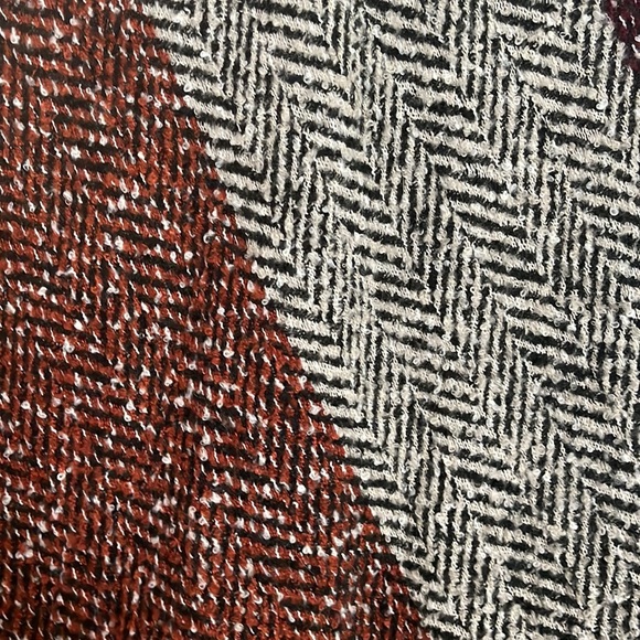 Cover up boho orange grey maroon - Picture 2 of 3